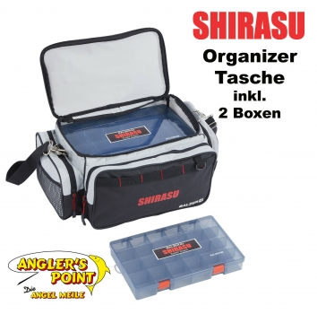 BALZER SHIRASU Organizer Tasche Medium mit 2 Boxen