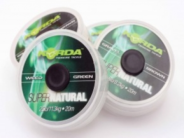 Korda Super Natural 20m 18lbs Weedy Green