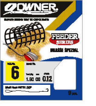 Owner FRL-319 Feeder Brassenhaken Gr.12-12
