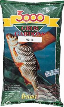Sensas 3000 Gros Gardons schwarz 1000g
