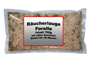 Räucherlauge Forelle 700g