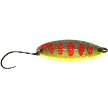 Paladin Trout Spoon - 2,0 g Orange Gelb Silber / Fluogelb