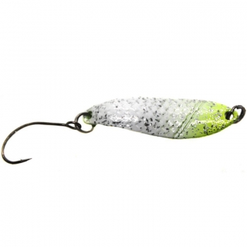 Paladin Trout Spoon - 4,3 g Fluogelb Weiss / Weiss Fluogelb