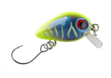 Balzer Trout Attack Wobbler Trout Crank Gelb Blau 3cm 2g