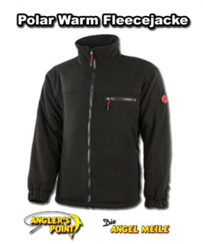ALBATROS POLAR Warmfleece-Jacke Schwarz Gr. XXL