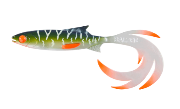 Balzer Shirasu Reptile Shad  Booster  UV Pike 7cm