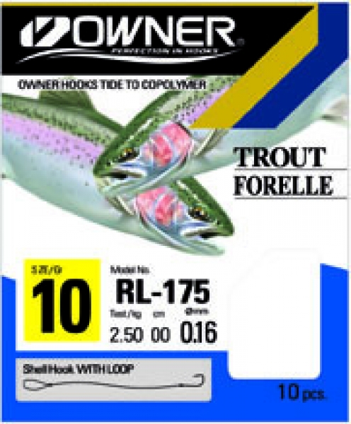 Owner Forellenhaken Gr.10-200cm