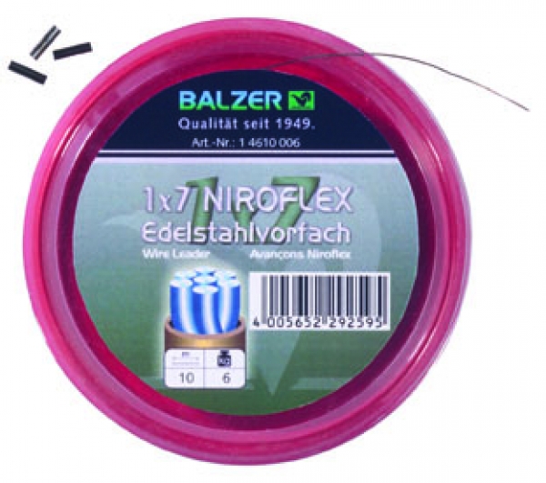 Balzer Niroflex 1x7 Stahldraht 10m 12kg