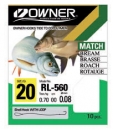Owner Stipp/Rotaugenhaken Silber Gr.18